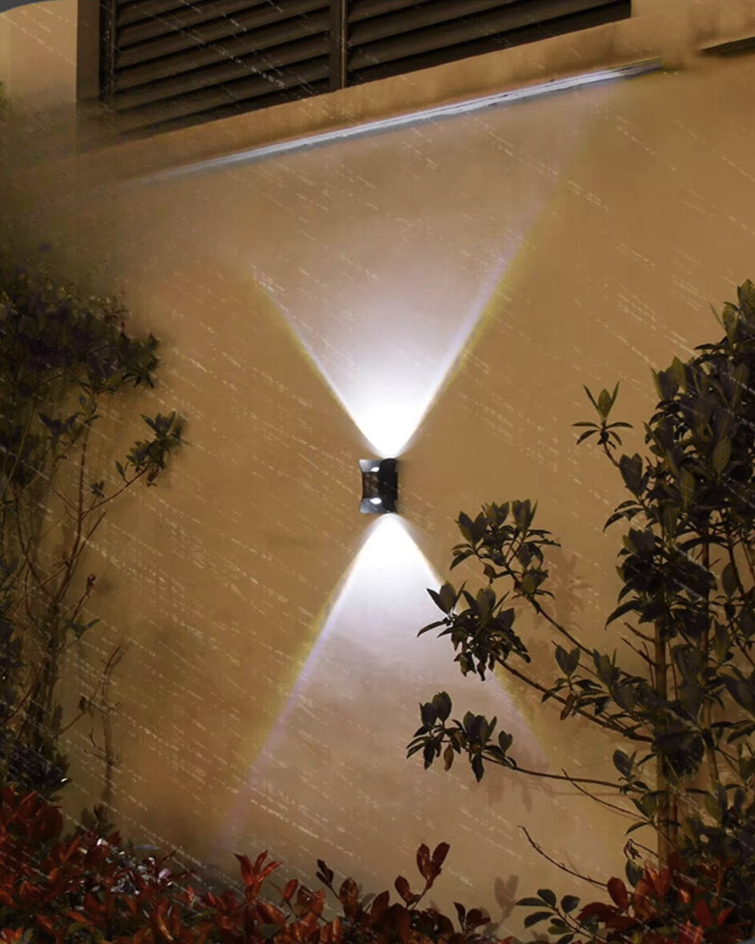 Up and Down Solar Powered External Wall Light