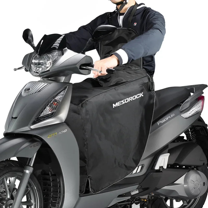 Motorcycle Seat & Riding Apron Cover - Weather Protection