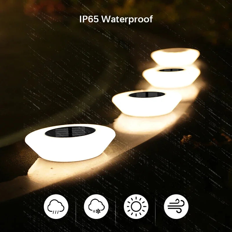 Outdoor Solar Garden Floor Lights