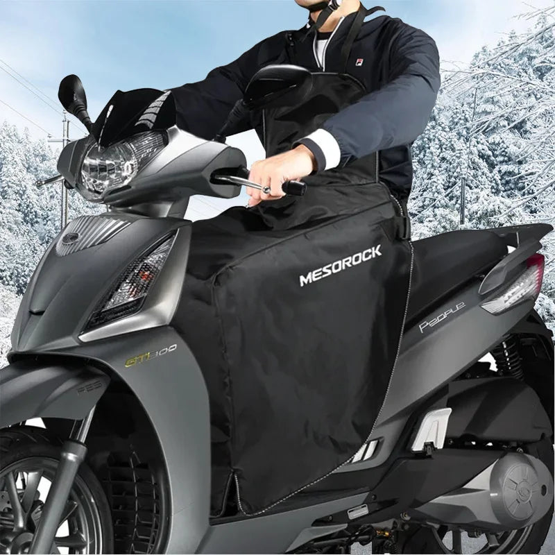 Motorcycle Seat & Riding Apron Cover - Weather Protection