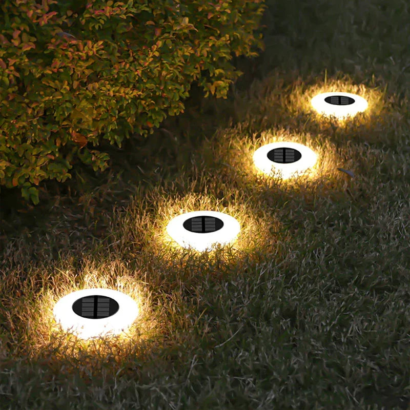 Outdoor Solar Garden Floor Lights