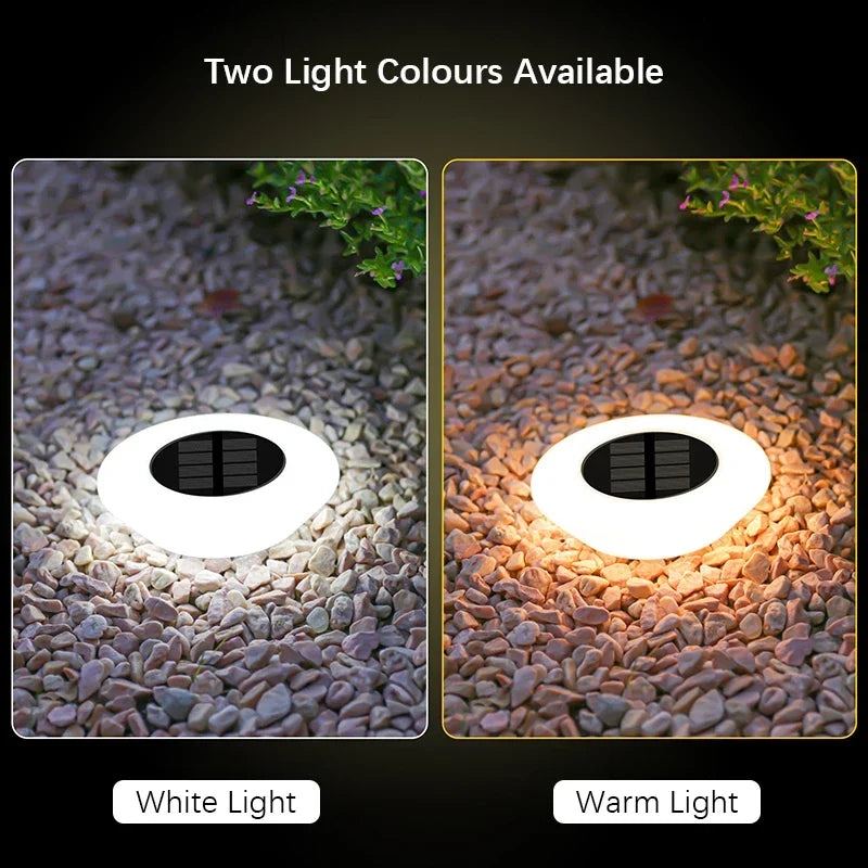 Outdoor Solar Garden Floor Lights