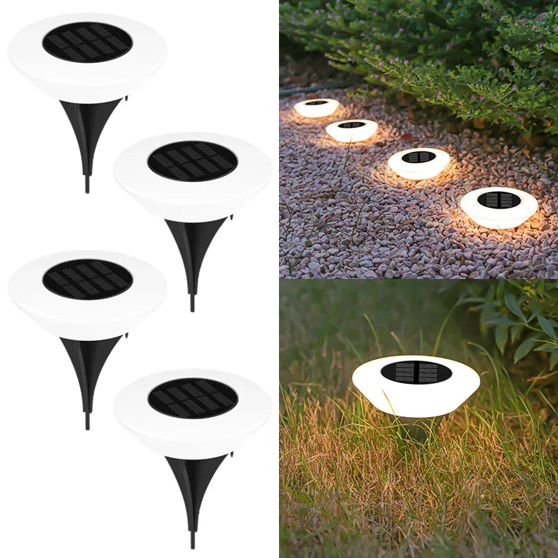 Outdoor Solar Garden Floor Lights