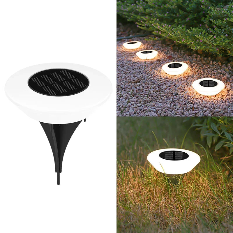 Outdoor Solar Garden Floor Lights
