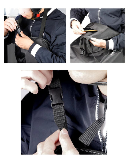 Motorcycle Seat & Riding Apron Cover - Weather Protection