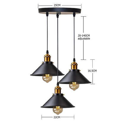 Vintage & Retro Design Industrial Pendant Light