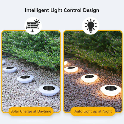 Outdoor Solar Garden Floor Lights