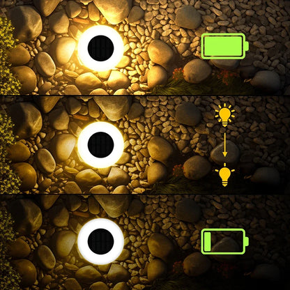 Outdoor Solar Garden Floor Lights