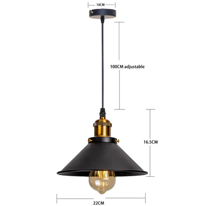 Vintage & Retro Design Industrial Pendant Light