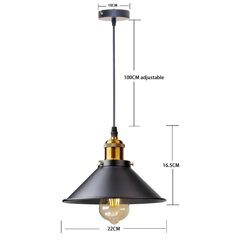 Vintage & Retro Design Industrial Pendant Light